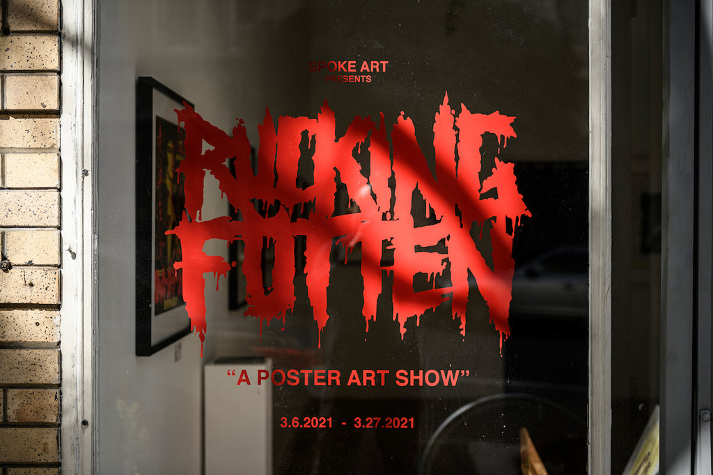 Now on View in SF: Rucking Fotten's "A Poster Art Show"