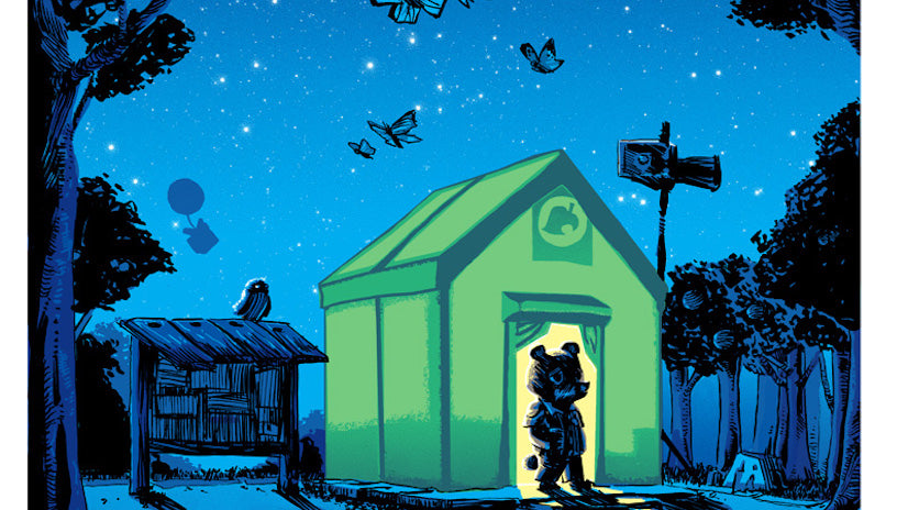 New Release: Tim Doyle's Animal Crossing inspired, "Let's Talk Infrastructure." timed edition