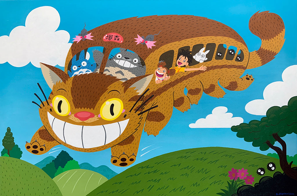 Andy Stattmiller - "Catbus" - Spoke Art
