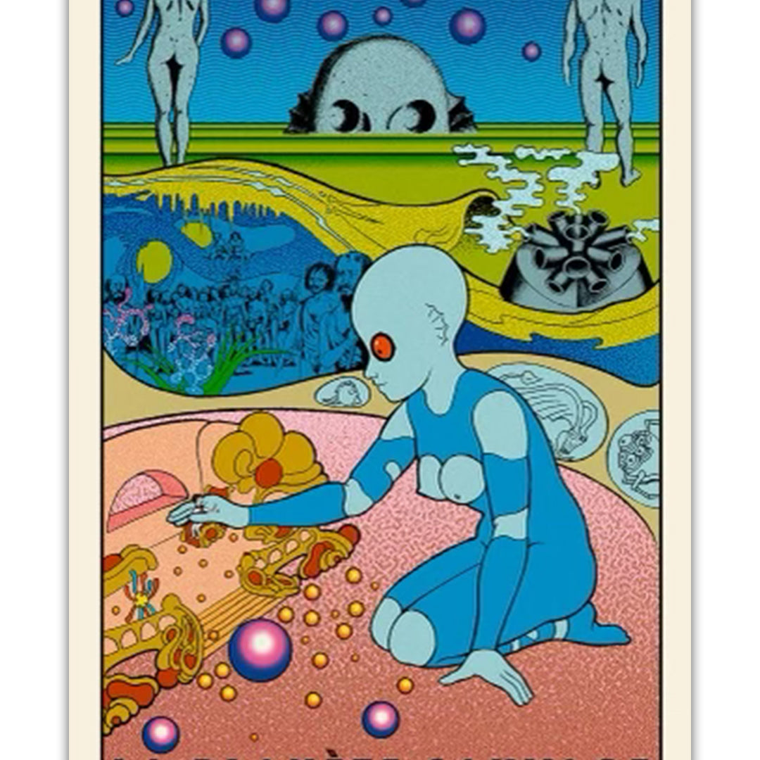 Chuck Sperry - "Fantastic Planet" print - Spoke Art