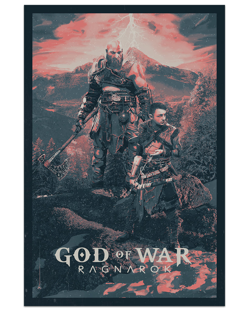 Dakota Randall - "God of War: Ragnarök" print - Spoke Art