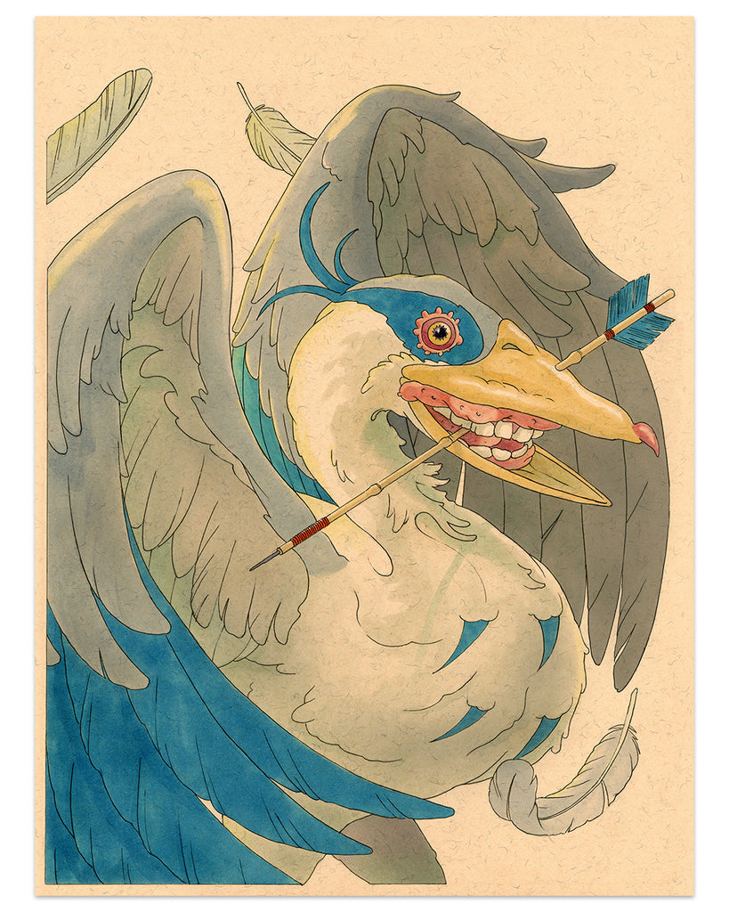 Felicia Chiao - "The Boy and The Heron" print - Spoke Art
