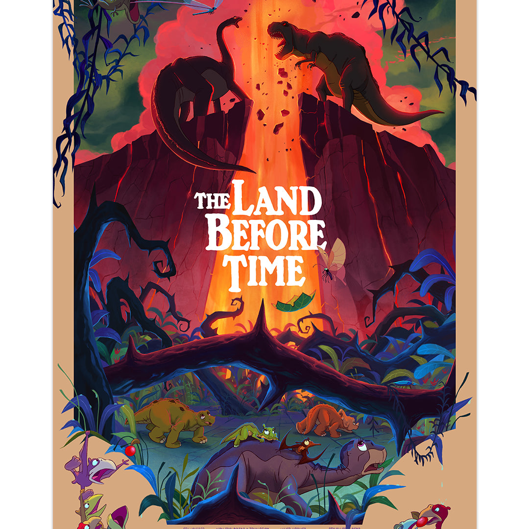 Izzy Burton - "The Land Before Time (1998)" print - Spoke Art