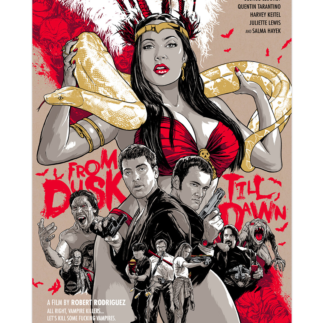Joshua Budich - "You'll live for me. (From Dusk Till Dawn)" prints - Spoke Art