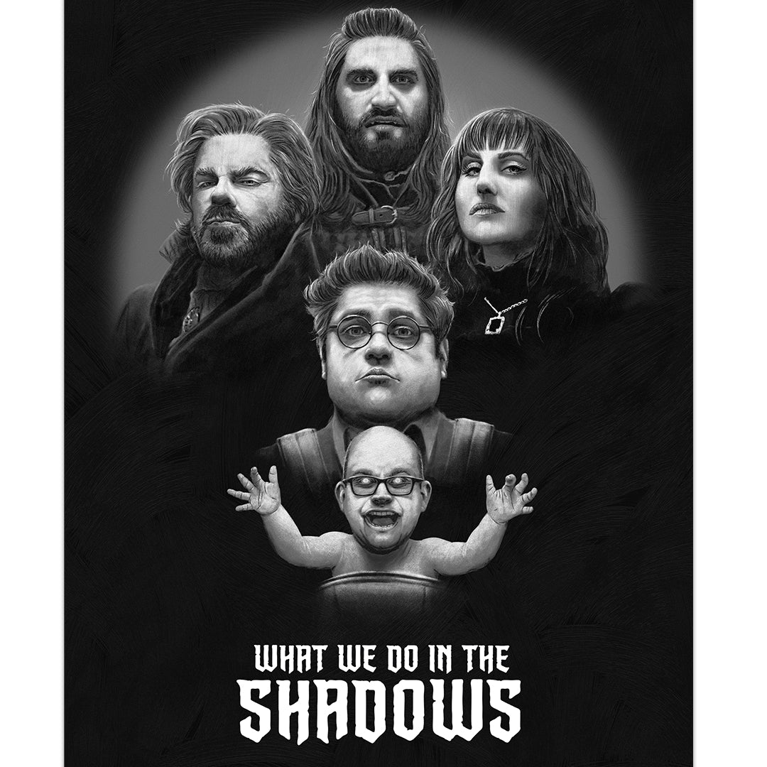 Neil Davies - "What We Do in the Shadows" prints - Spoke Art