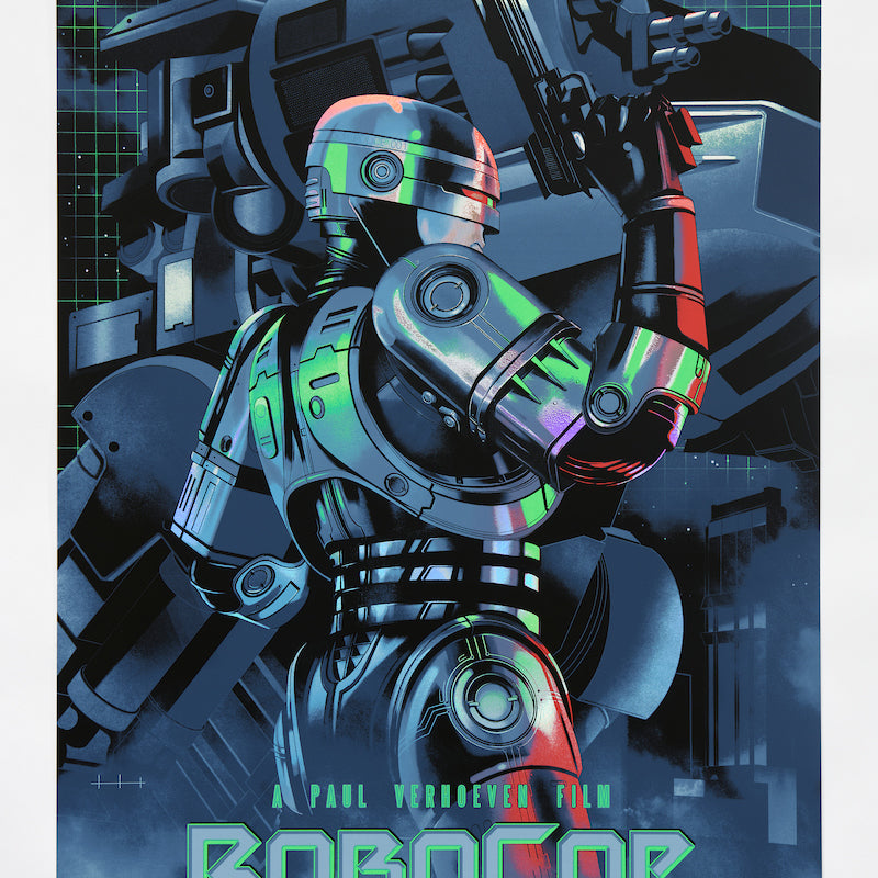 Jonathan Bartlett - "Robocop" print - Spoke Art