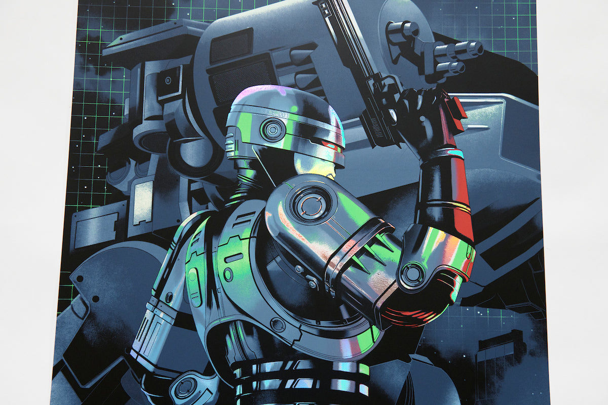 Jonathan Bartlett - "Robocop" print - Spoke Art