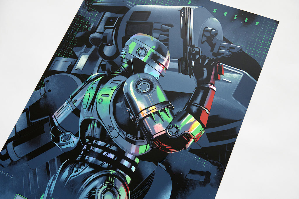 Jonathan Bartlett - "Robocop" print - Spoke Art
