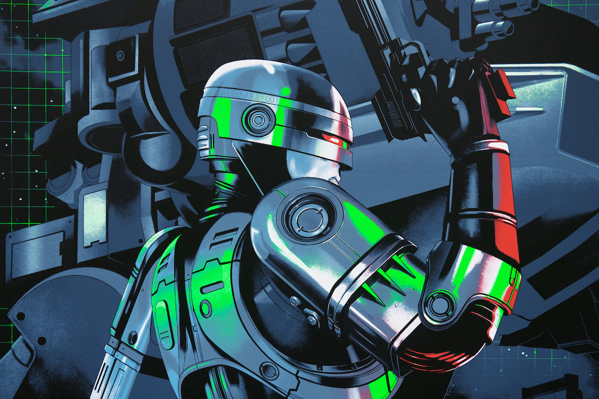 Jonathan Bartlett - "Robocop" print - Spoke Art