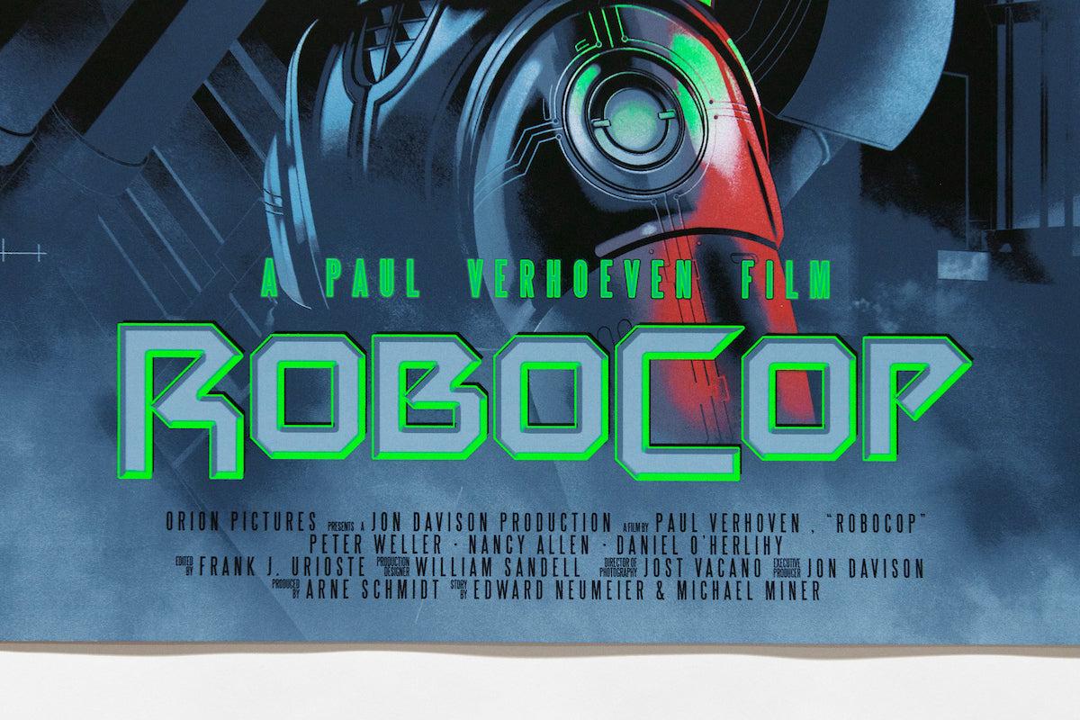 Jonathan Bartlett - "Robocop" print - Spoke Art