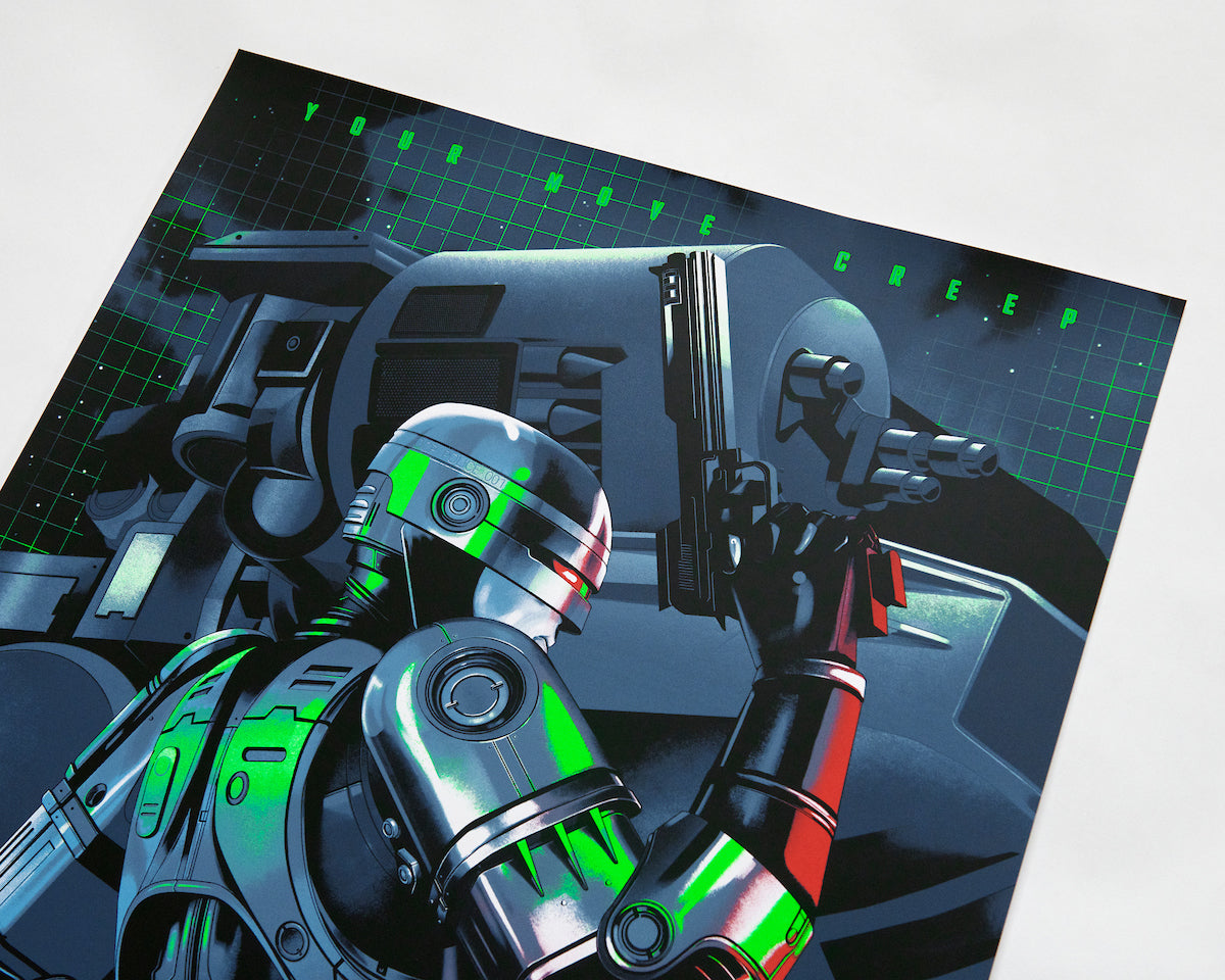 Jonathan Bartlett - "Robocop" print - Spoke Art