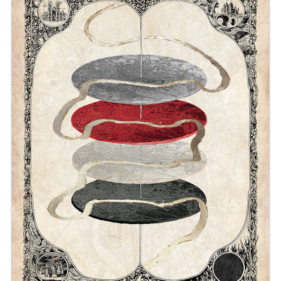 Lit Escalates x V.E. Schwab - "Shades of Magic" print - Spoke Art