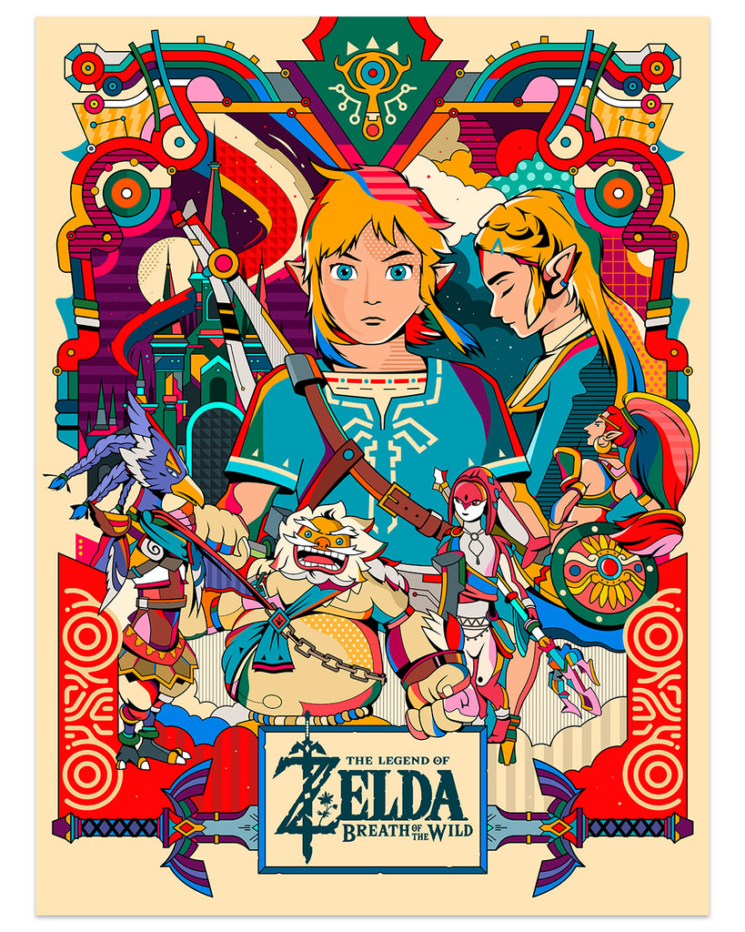 Zelda- Breath of the Wild' Prints