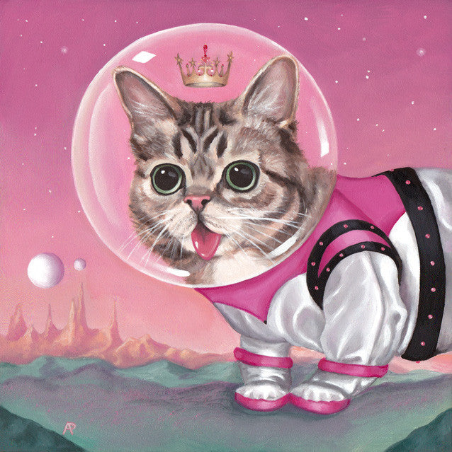 Arabella Proffer - "Supersonic Space Princess" - Spoke Art