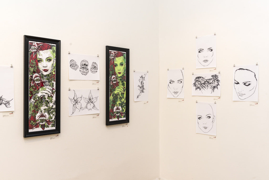 "Preliminary sketch #9" - Spoke Art