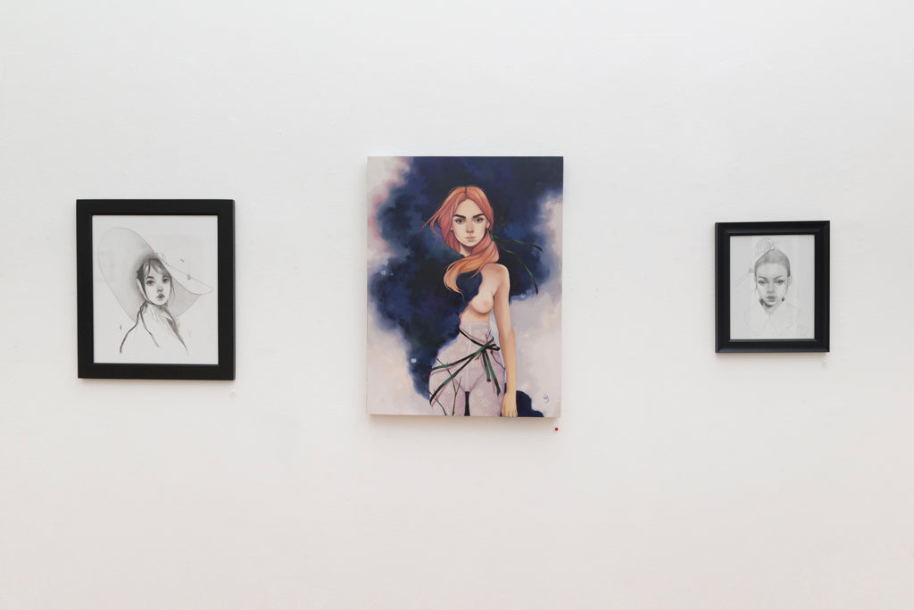 Kelsey Beckett - "Drawing #6" - Spoke Art