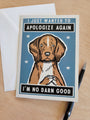 Ravi Zupa - "Complicated Friendships Dog" Greeting Cards - Spoke Art