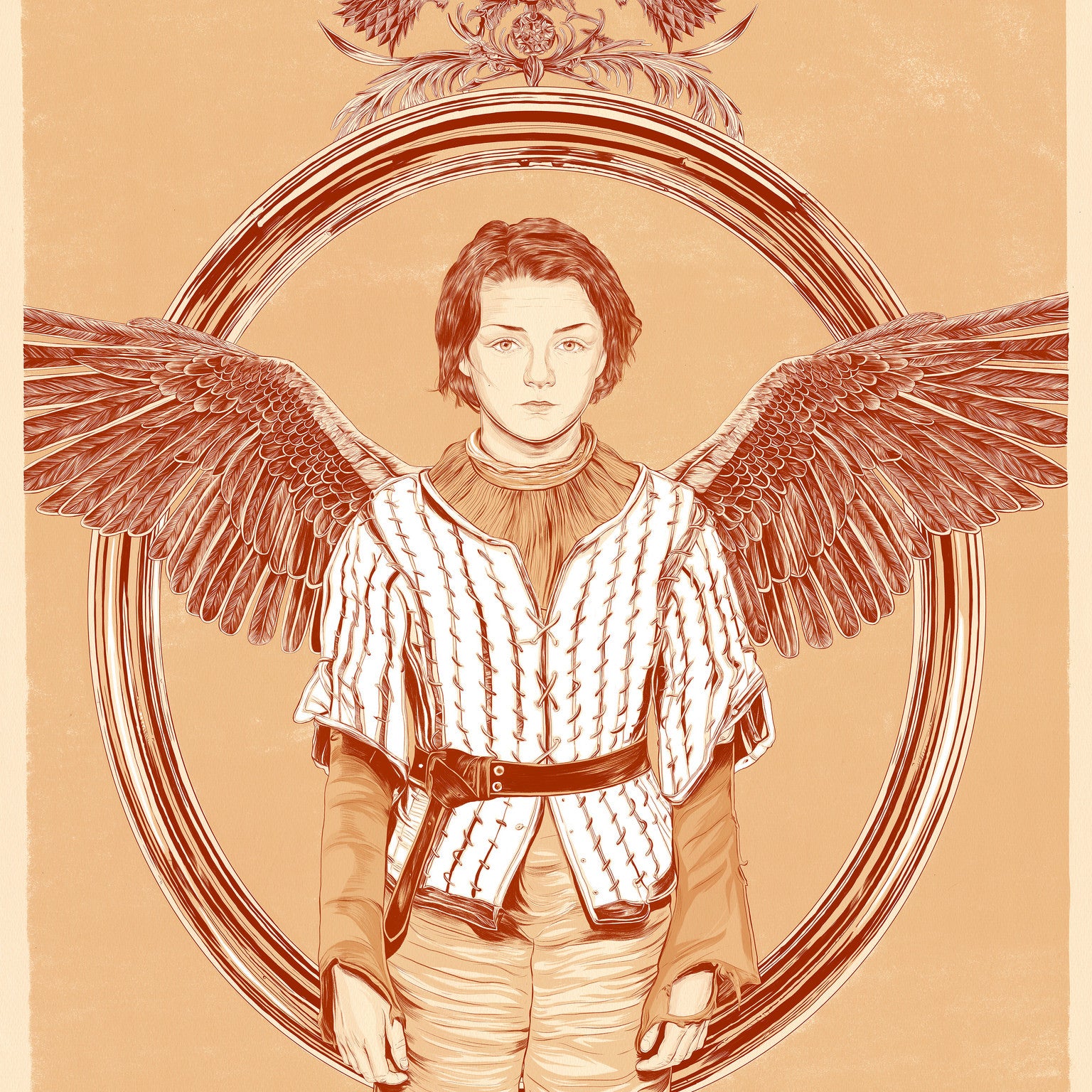 Zach Meyer - "Arya the Messenger" - Spoke Art