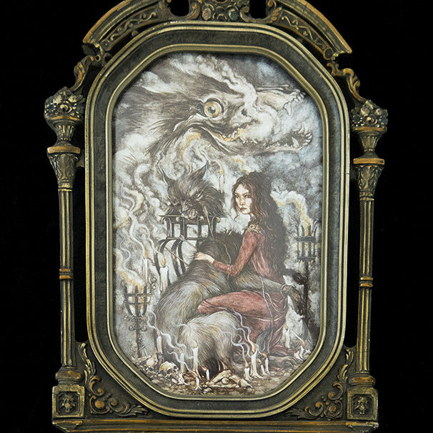 Jeremy Hush - "The Lord of Lights Shines Upon the Great Wrong (Grey Wind)" - Spoke Art