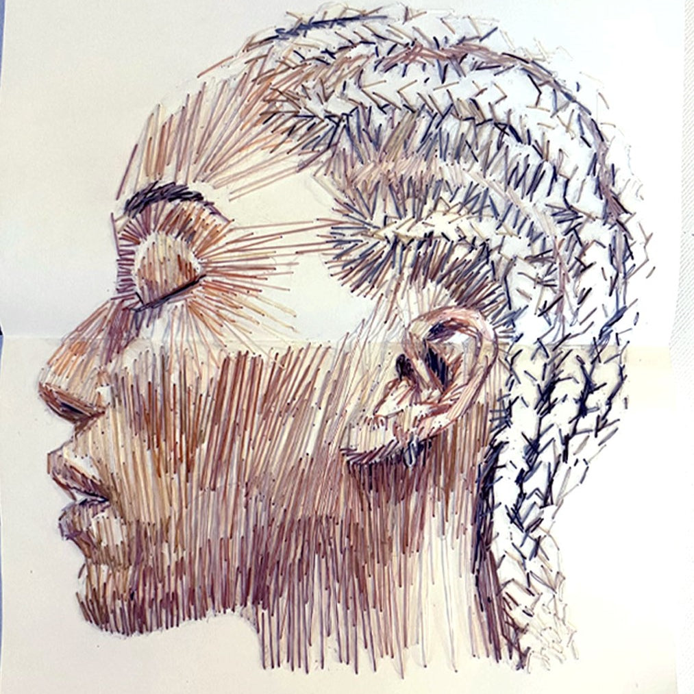 Rose Couch - "Suture" - Spoke Art