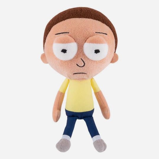 Rick and Morty Galatic Plushies: Squinting Morty - Spoke Art