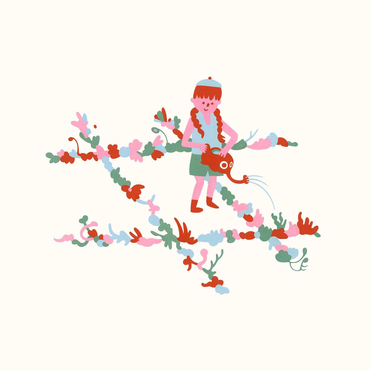 Evah Fan - "Spring" - Spoke Art