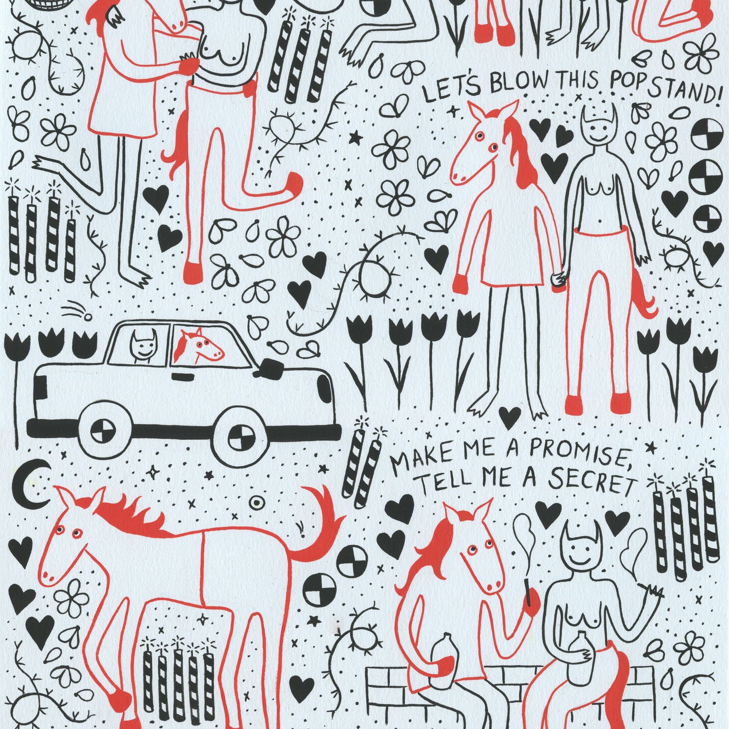 Teryn Brown - "Love is a Two Person Horse Suit" - Spoke Art