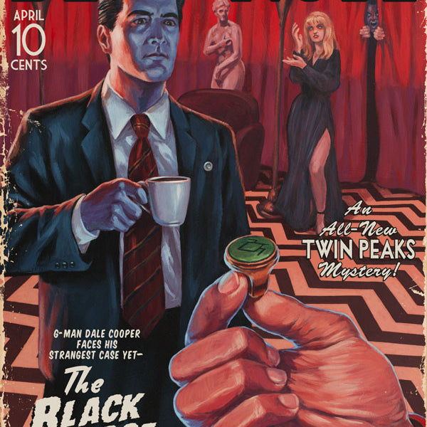 Stephen Andrade - "The Black Lodge (Vintage Pulp Edition)" - Spoke Art