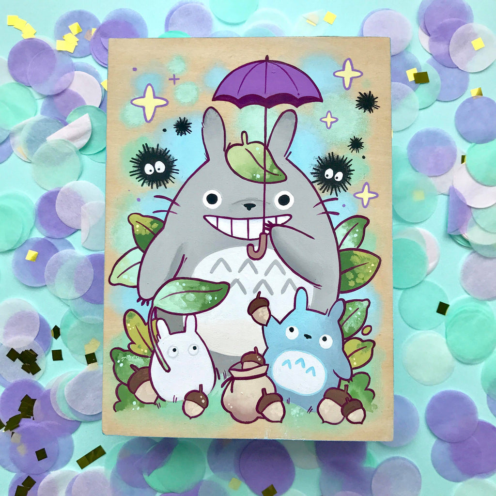 Michelle Coffee - "My Neighbor Totoro" - Spoke Art