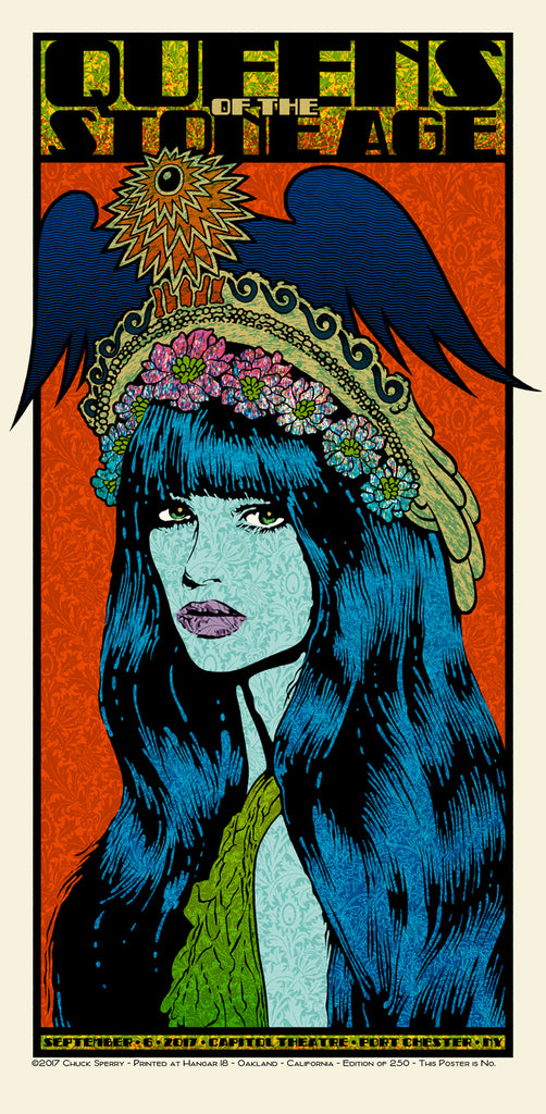 Chuck Sperry - "Queens of the Stone Age" - Spoke Art