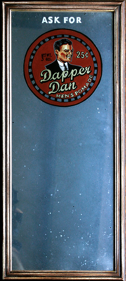 Chris Walker - "1930s 'Dapper Dan' Advertising Mirror" - Spoke Art