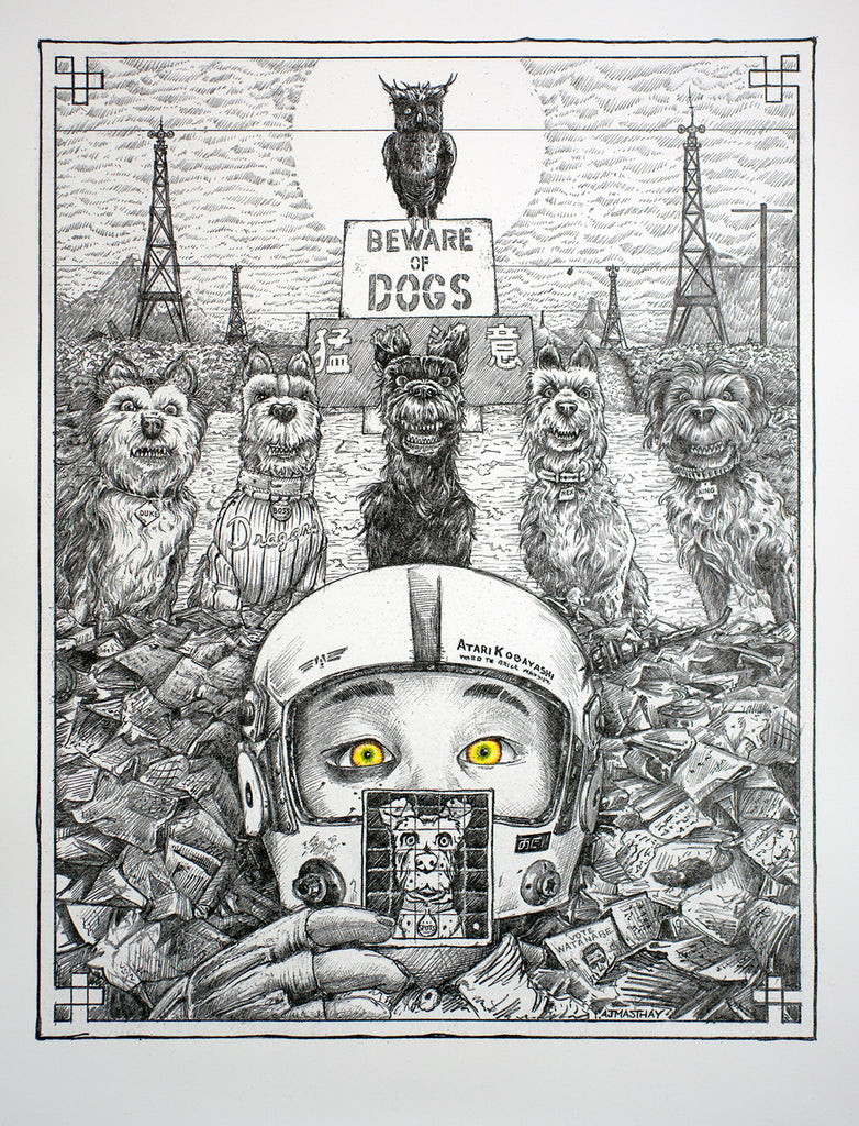 AJ Masthay - "Beware of Dogs" - Spoke Art