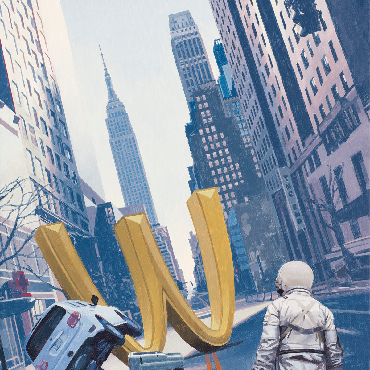 Scott Listfield - "M In The Street" - Spoke Art