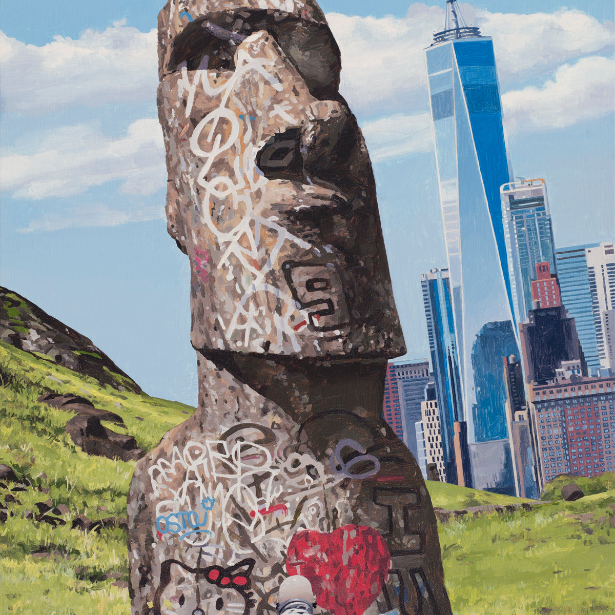 Scott Listfield - "Easter Island" - Spoke Art