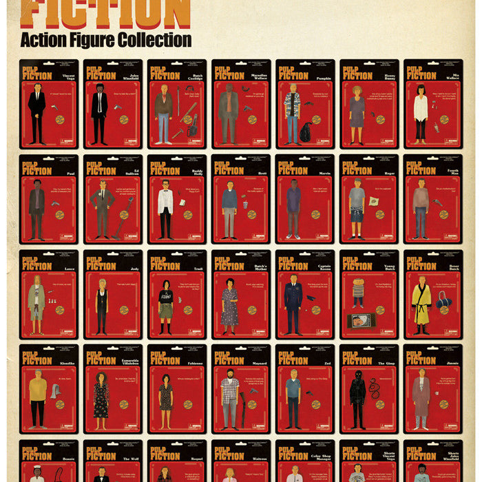 Max Dalton - "Pulp Fiction Action Figure Collection" - Spoke Art