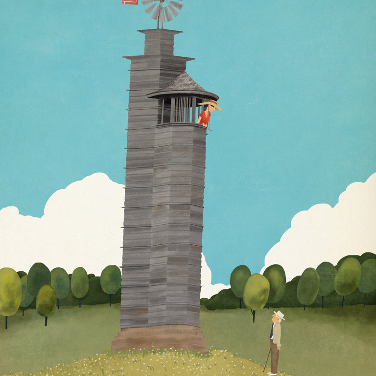 Max Dalton - "Taliesin Romeo & Juliet Windmill" - Spoke Art