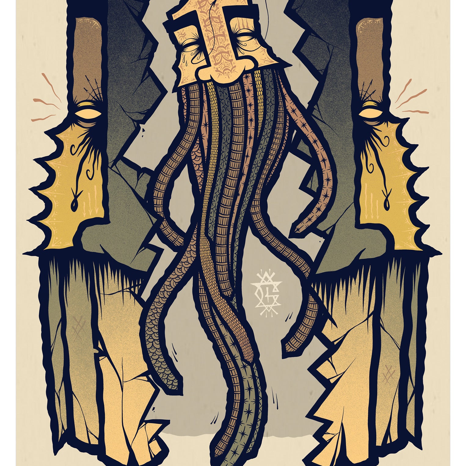 GATS - "Cracked Spirit" - Spoke Art