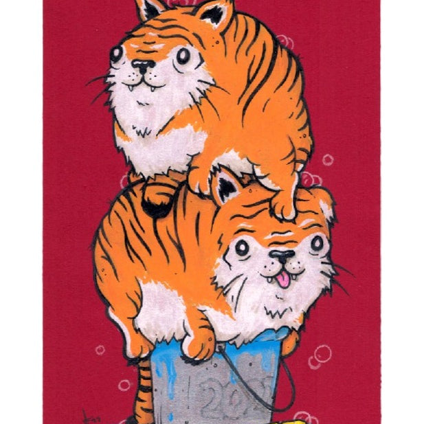 Andrew Bell - "Tiger Bath" - Spoke Art