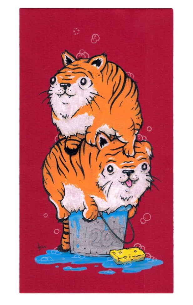 Andrew Bell - "Tiger Bath" - Spoke Art