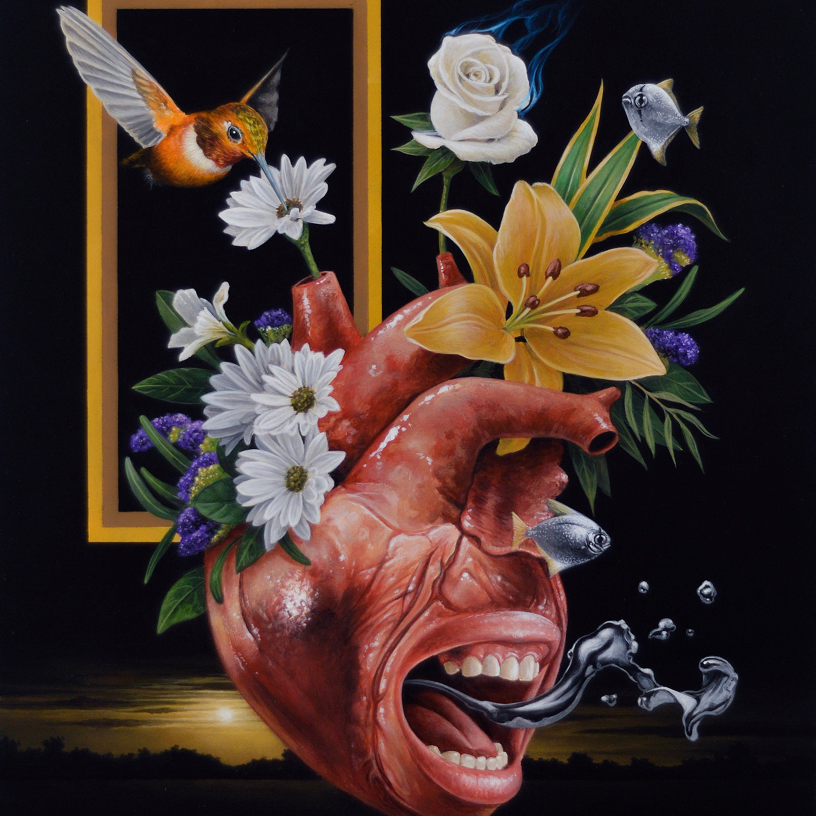 Scott Scheidly - "Entanglement #15" - Spoke Art