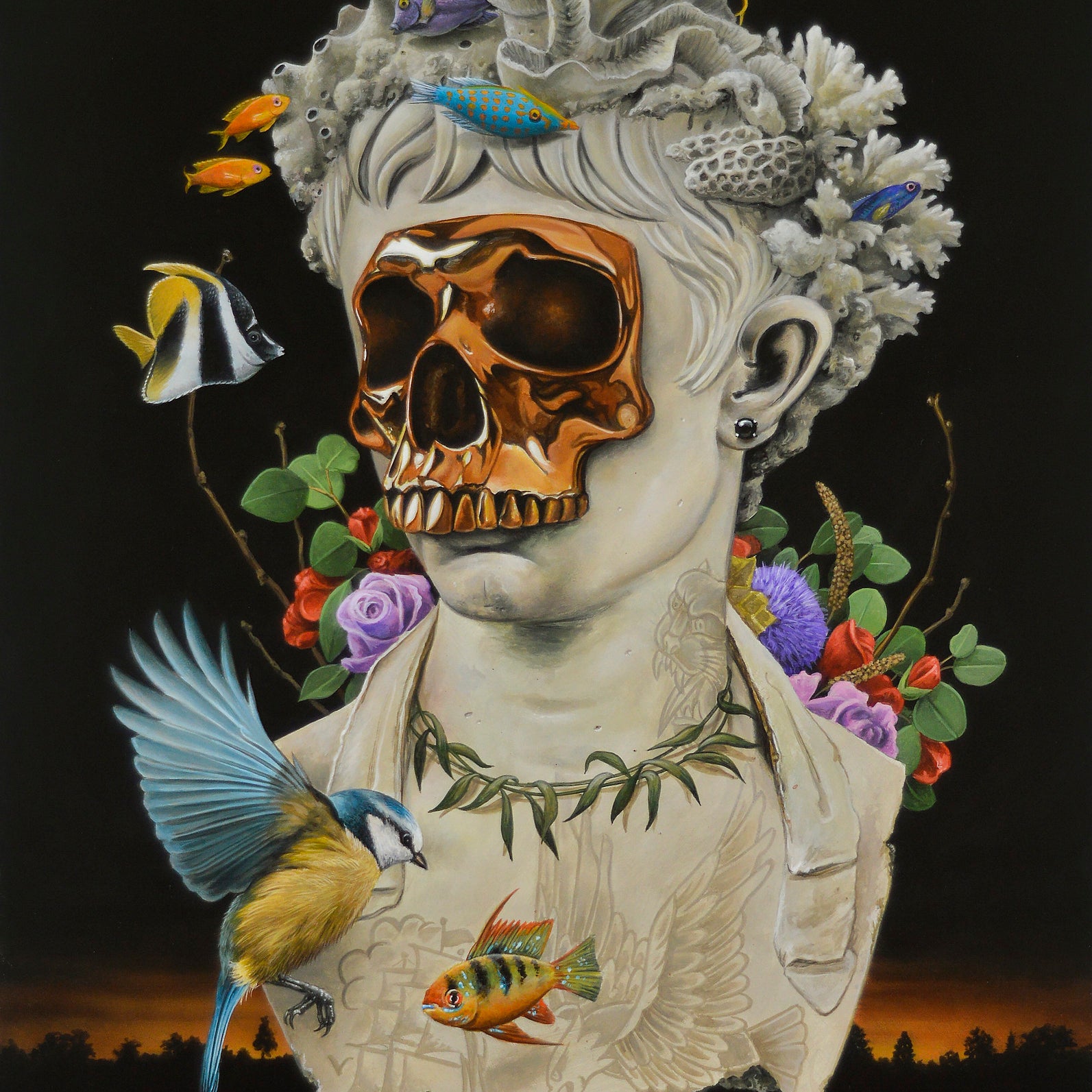 Scott Scheidly - "Entanglement #13" - Spoke Art