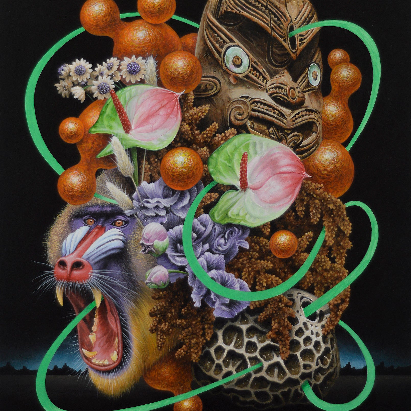 Scott Scheidly - "Entanglement #18" - Spoke Art