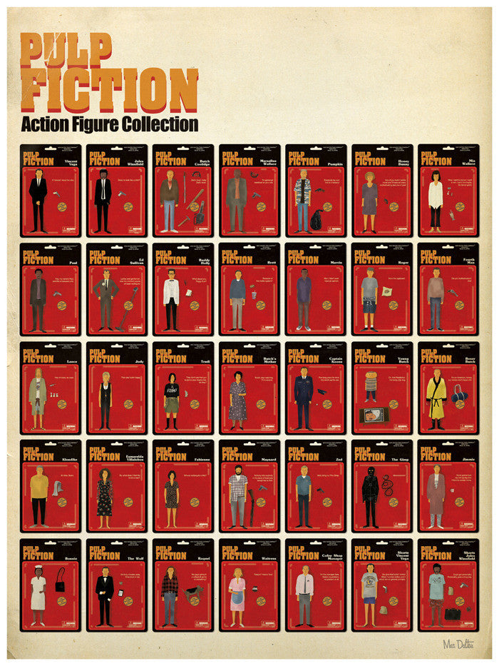 Max Dalton - "Pulp Fiction Action Figure Collection" - Spoke Art