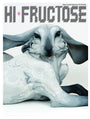 Hi-Fructose magazine, Volume 26, features a surreal sculpture of a reclining anthropomorphic rabbit adorned with intricate patterns, reminiscent of provocative paintings, set on a white background with the title at the top.