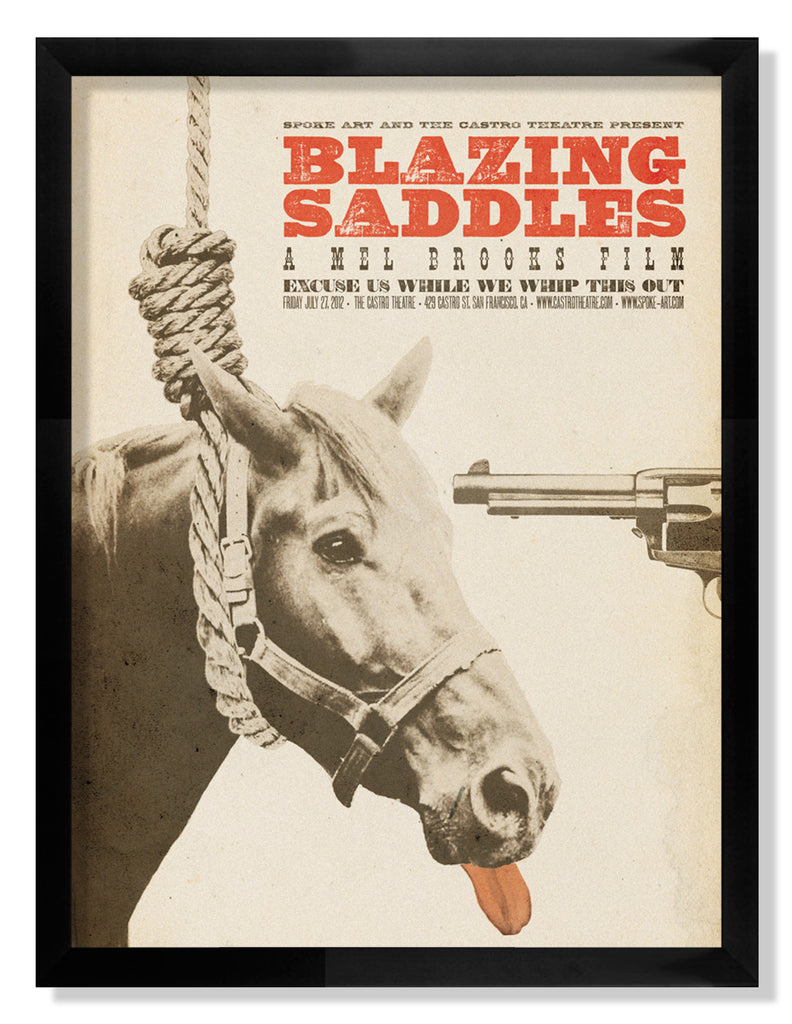 Brandon Schaefer - "Blazing Saddles" - Spoke Art