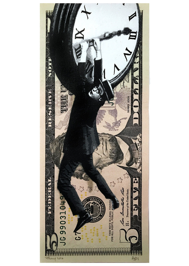 Penny - "Time Is Money" - Spoke Art