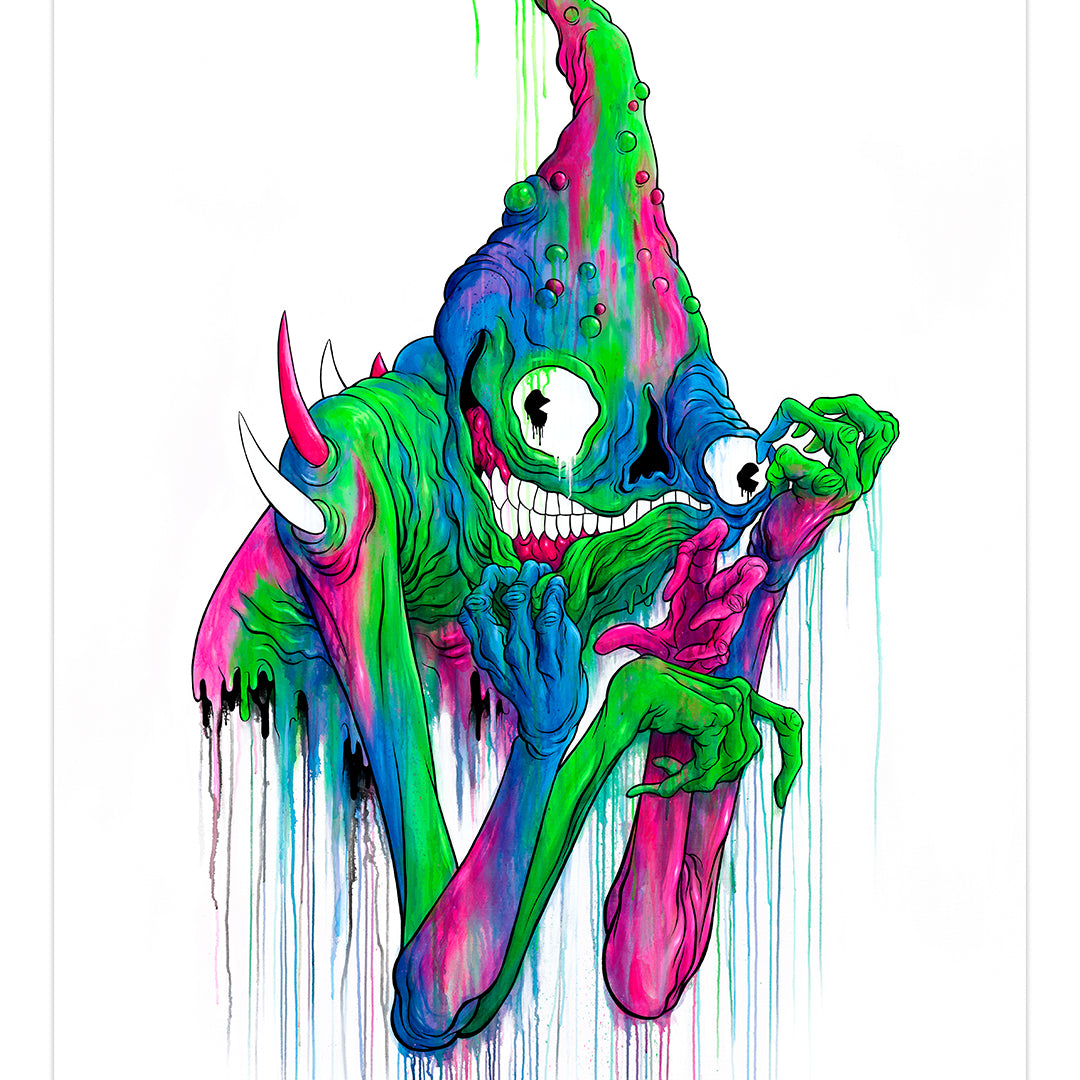 Alex Pardee - "The Amazing Benathan" print - Spoke Art