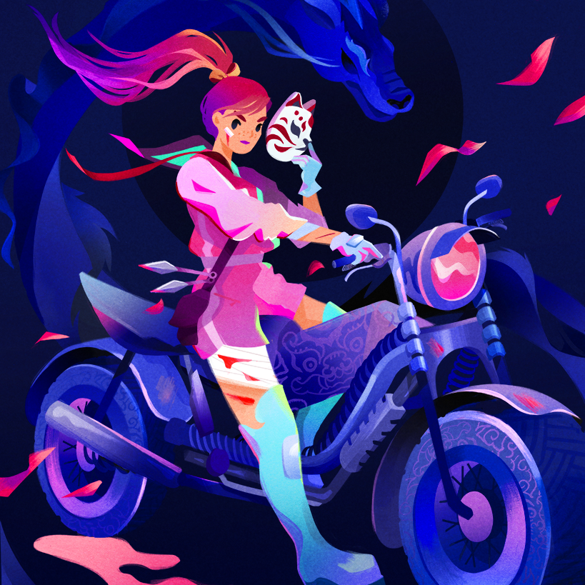 Alice Lee - "Fembots Have Feelings, Too" Print - Spoke Art