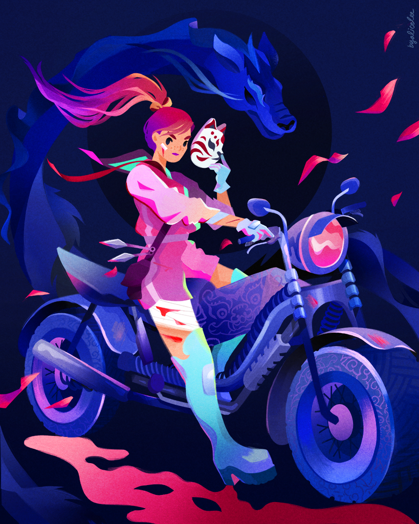 Alice Lee - "Fembots Have Feelings, Too" Print - Spoke Art