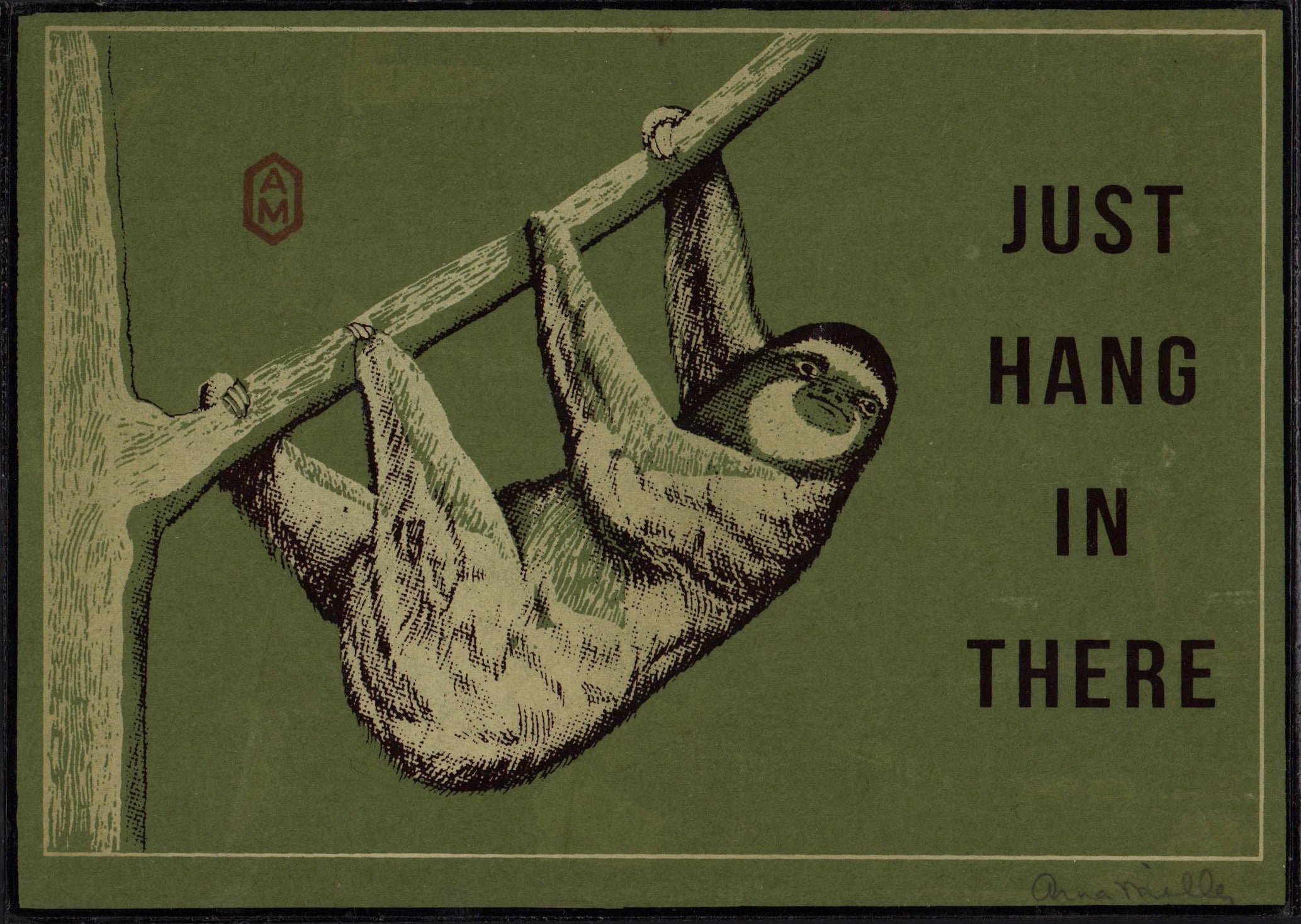 Arna Miller - "Hang in There" - Spoke Art